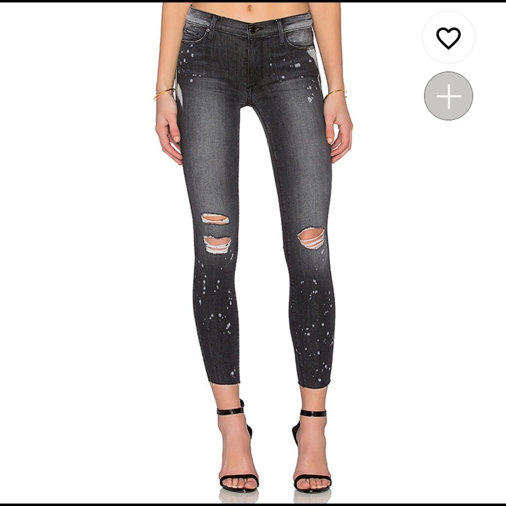Black Orchid Noah Ankle Fray Jeans Sz 27